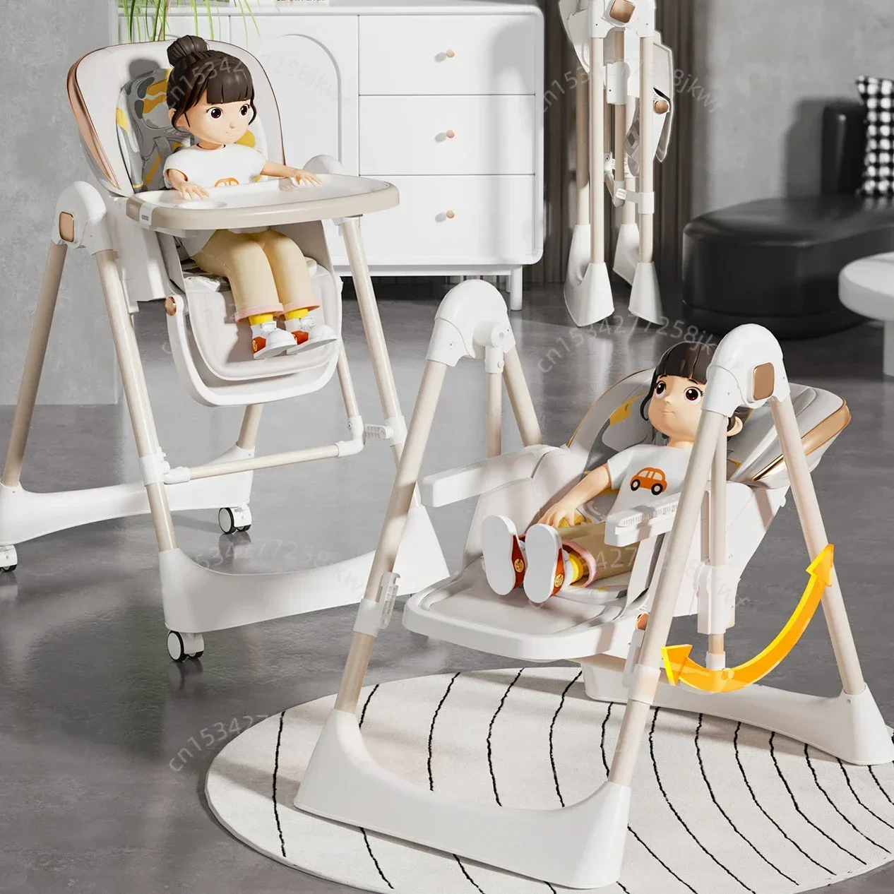 Детский обеденный стул 2 в 1 - Фотография_2