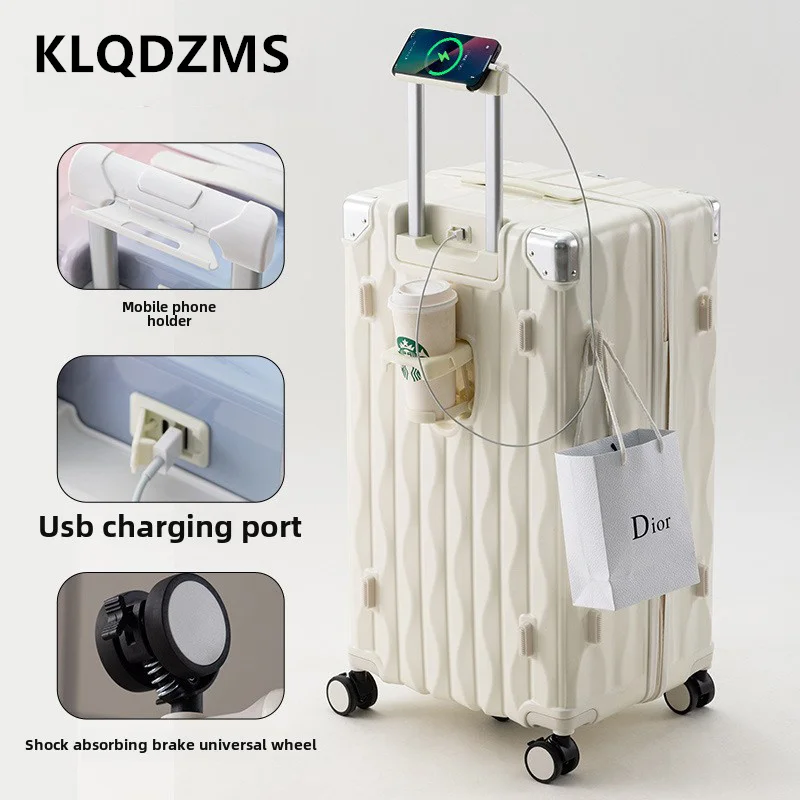 Klqdzms чемодан на колесах 24 "26" - Фотография_2