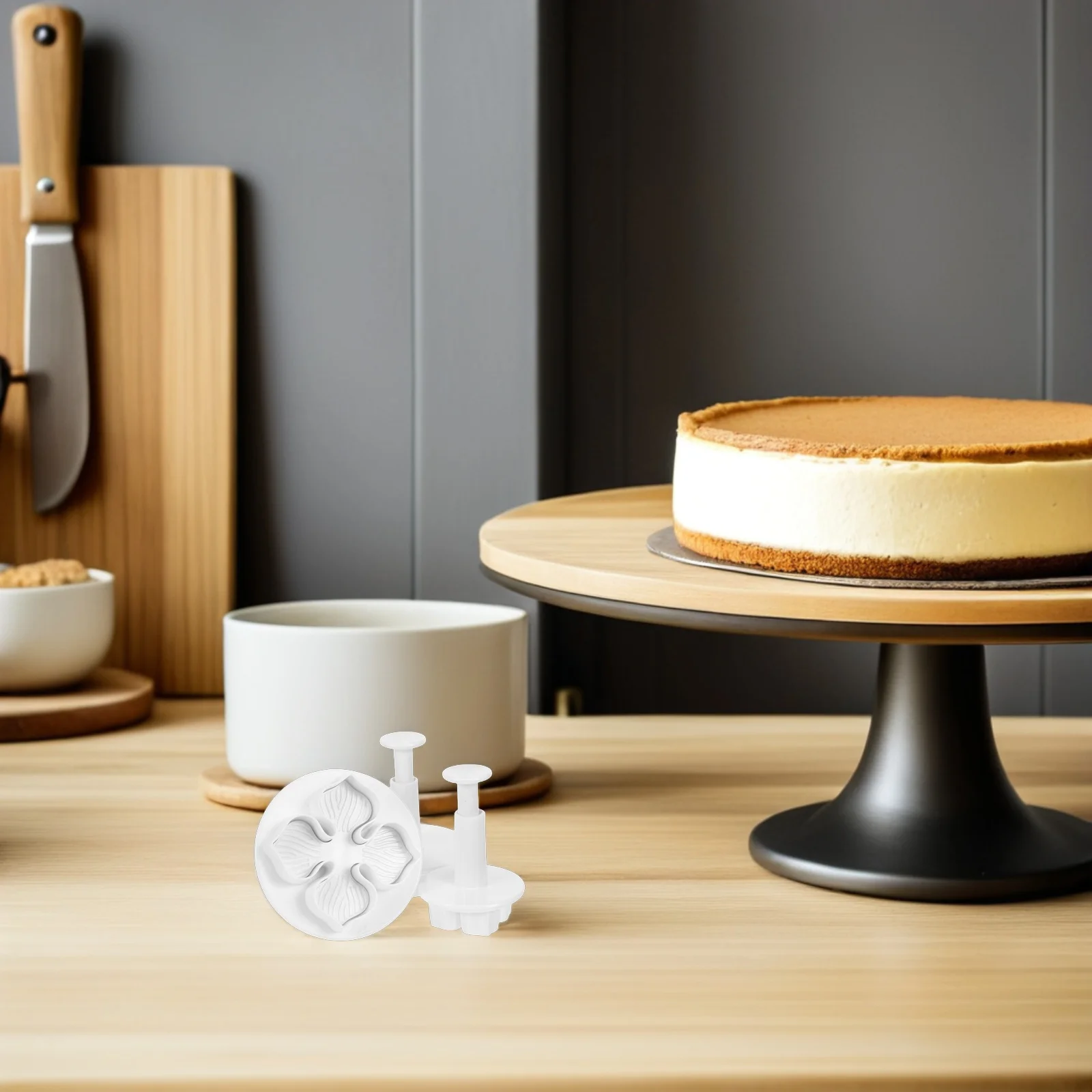 Формочки для помадки с гортензией