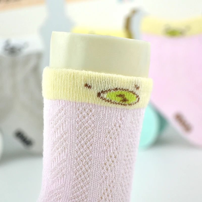 Summer baby socks cute lace bows - Фотография_4