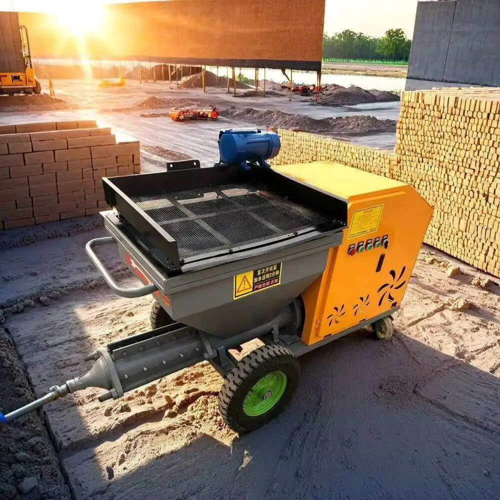 Автоматическая цементная шпаклевка