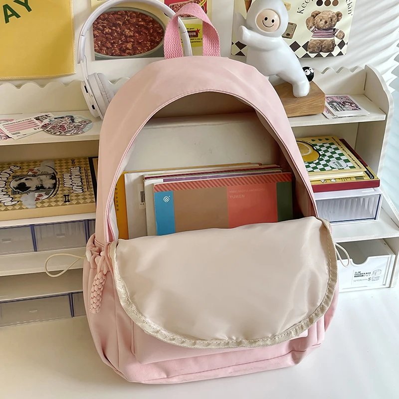 Милый розовый рюкзак для девочек - Фотография_6