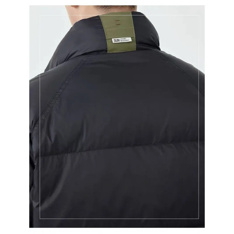 Роскошный брендовый мужской пуховик - Фотография_3