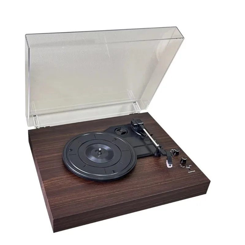Популярный 3-скоростной домашний аудио hi-fi граммофонный плеер