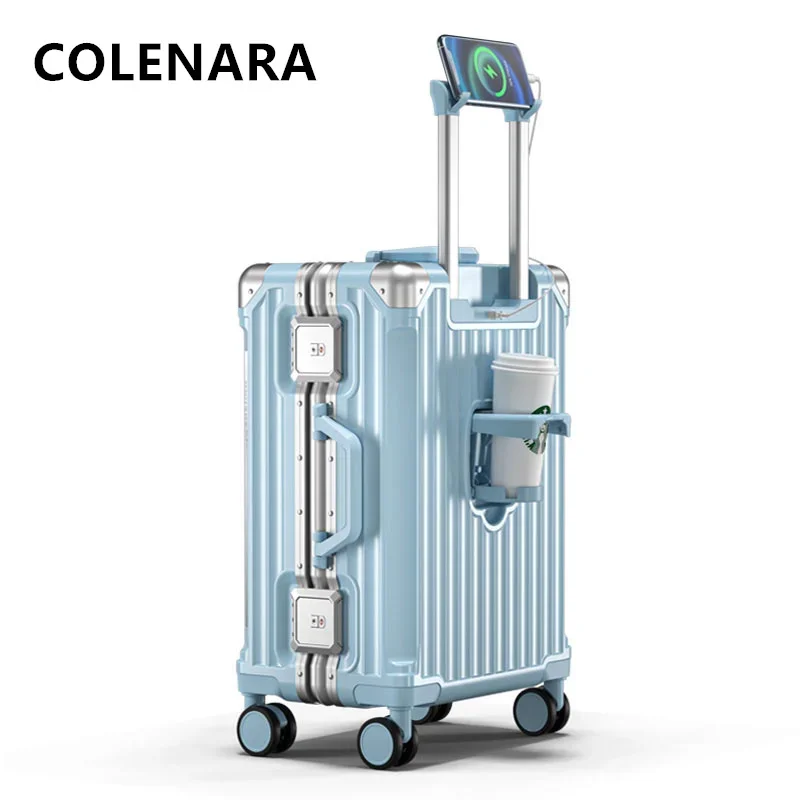 Colenara 24 "26 дюймов большой емкости для багажа с алюминиевой рамой - Фотография_5