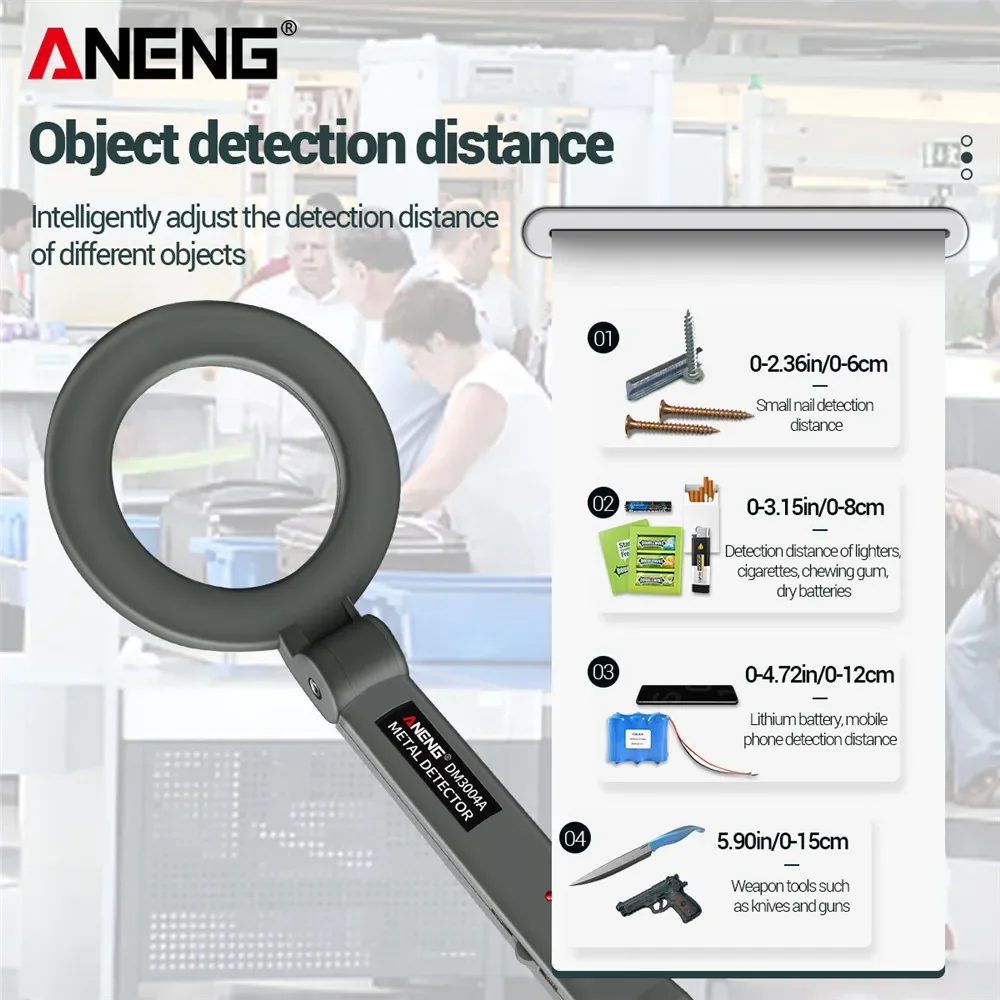 Aneng dm3004a металлоискатель высокочувствительные - Фотография_2