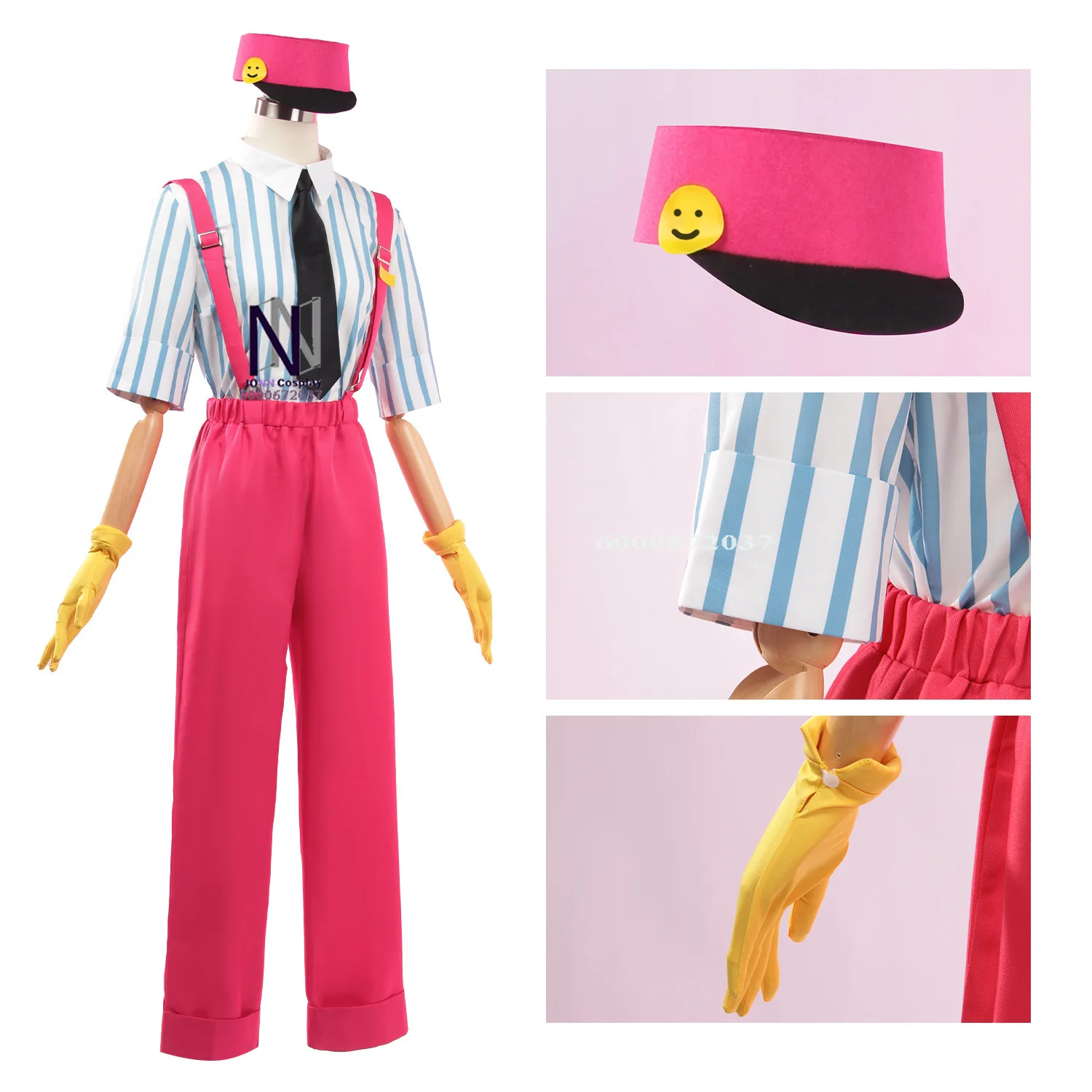 Аниме мику месмеризатор косплей - красный комбинезон teto - Фотография_3