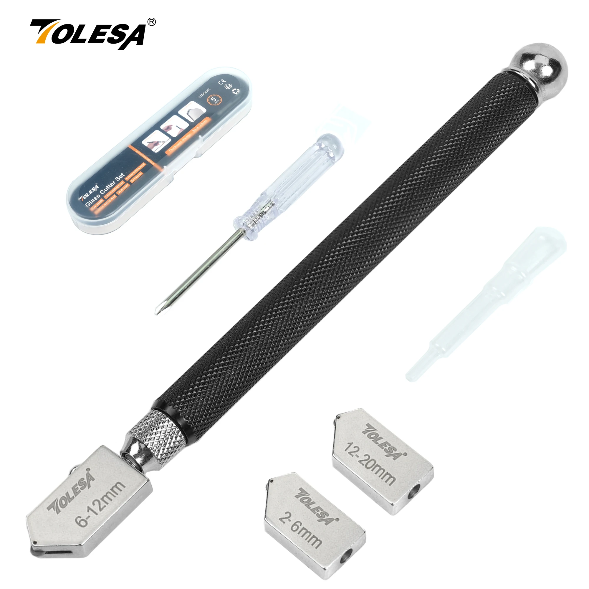 Комплекты стеклорезов tolesa 2–20 мм