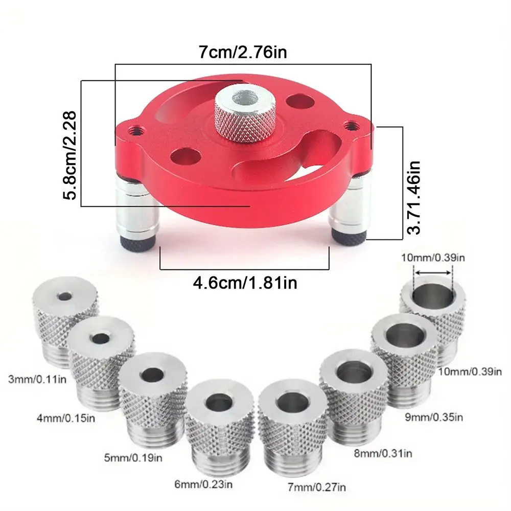 Комплект приспособлений для вертикальных дюбелей 3-10 мм - Фотография_6