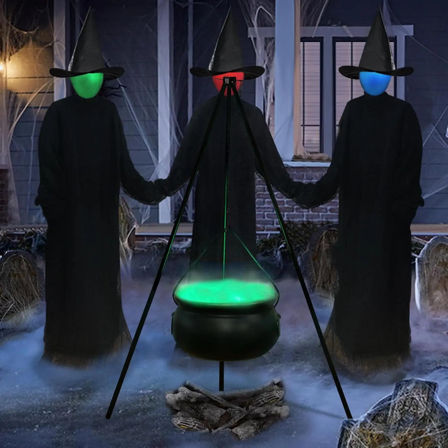 Halloween decorations - large witches - Фотография_4