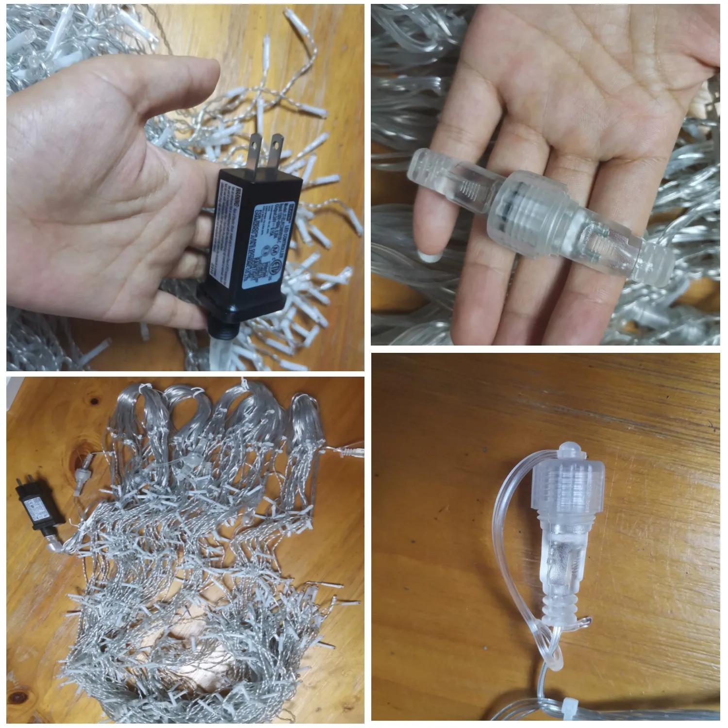 Новогоднее украшение звездная гирлянда - Фотография_5