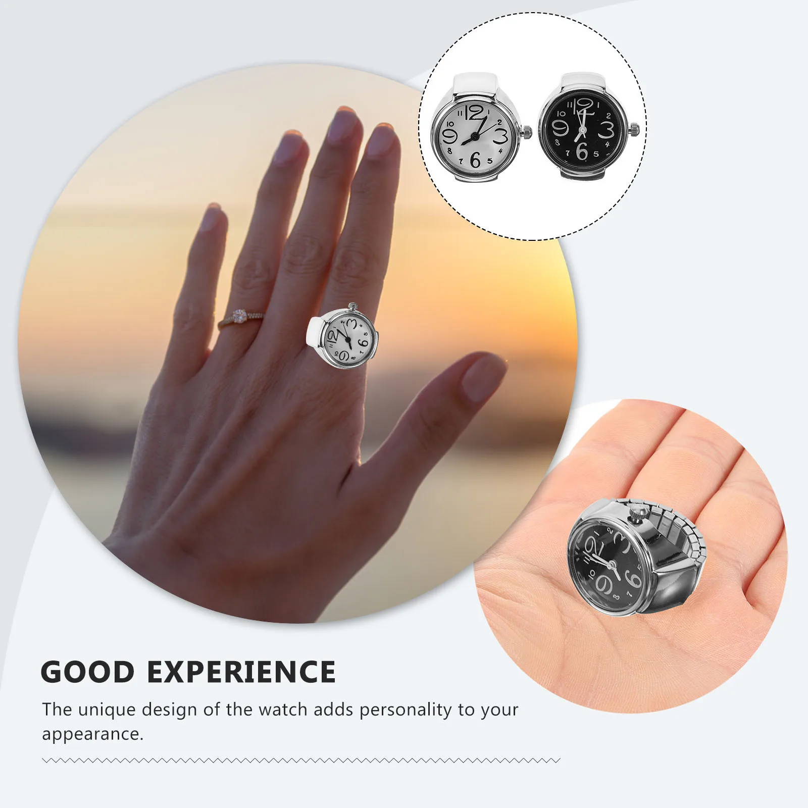 Часы с кольцом для пары - Фотография_3