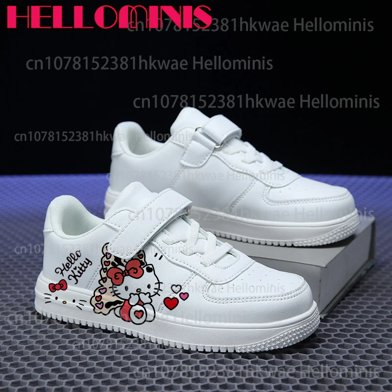 Детская обувь hello kitty с 3d принтом для мальчиков и девочек - Фотография_3