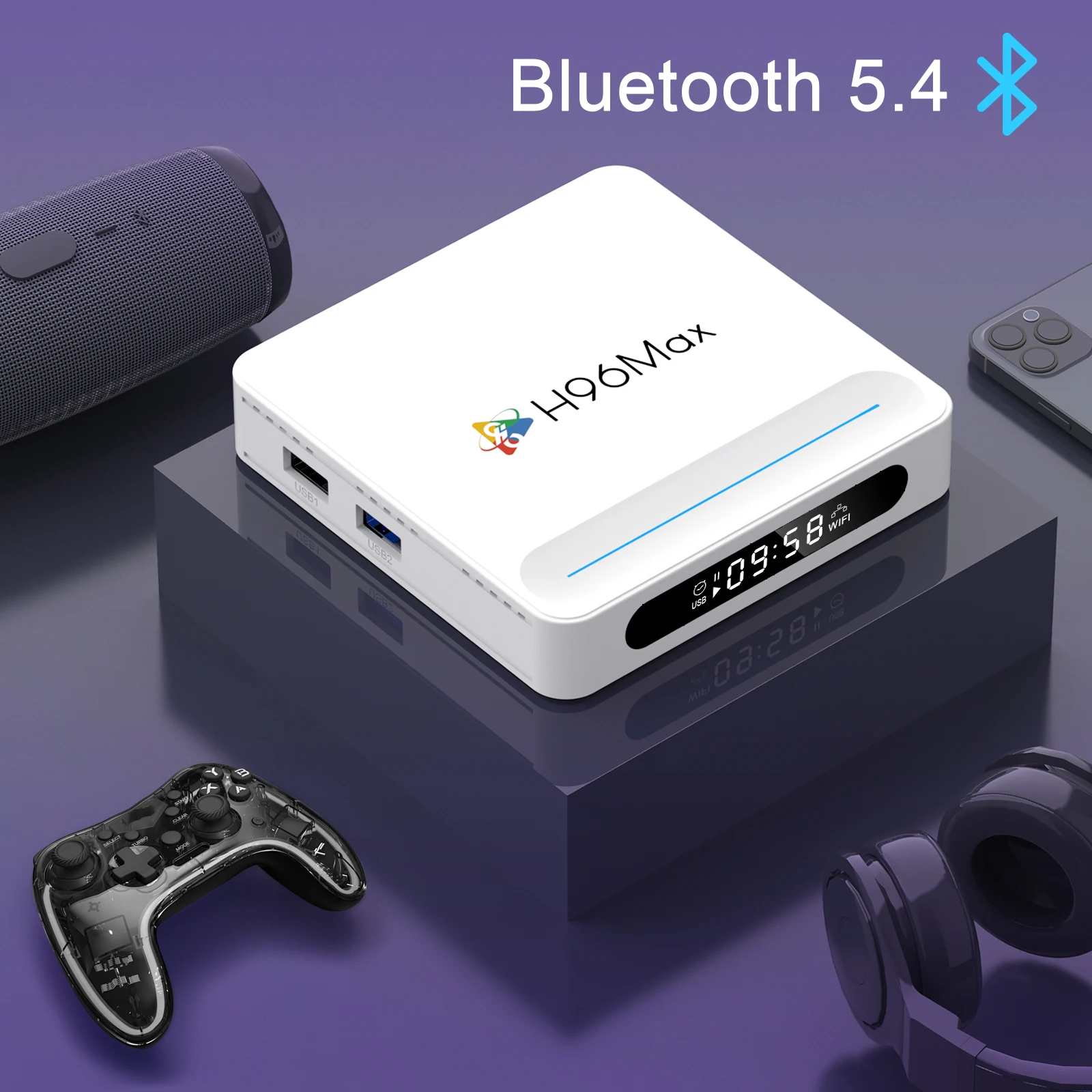H313 обновленная smart tv box h96 - Фотография_6
