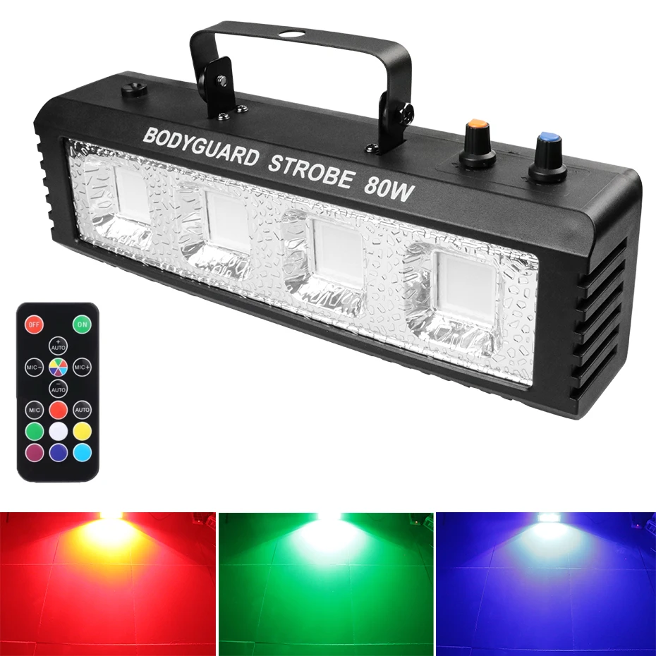Alien rgb белый dj диско стробоскопы - Фотография_3