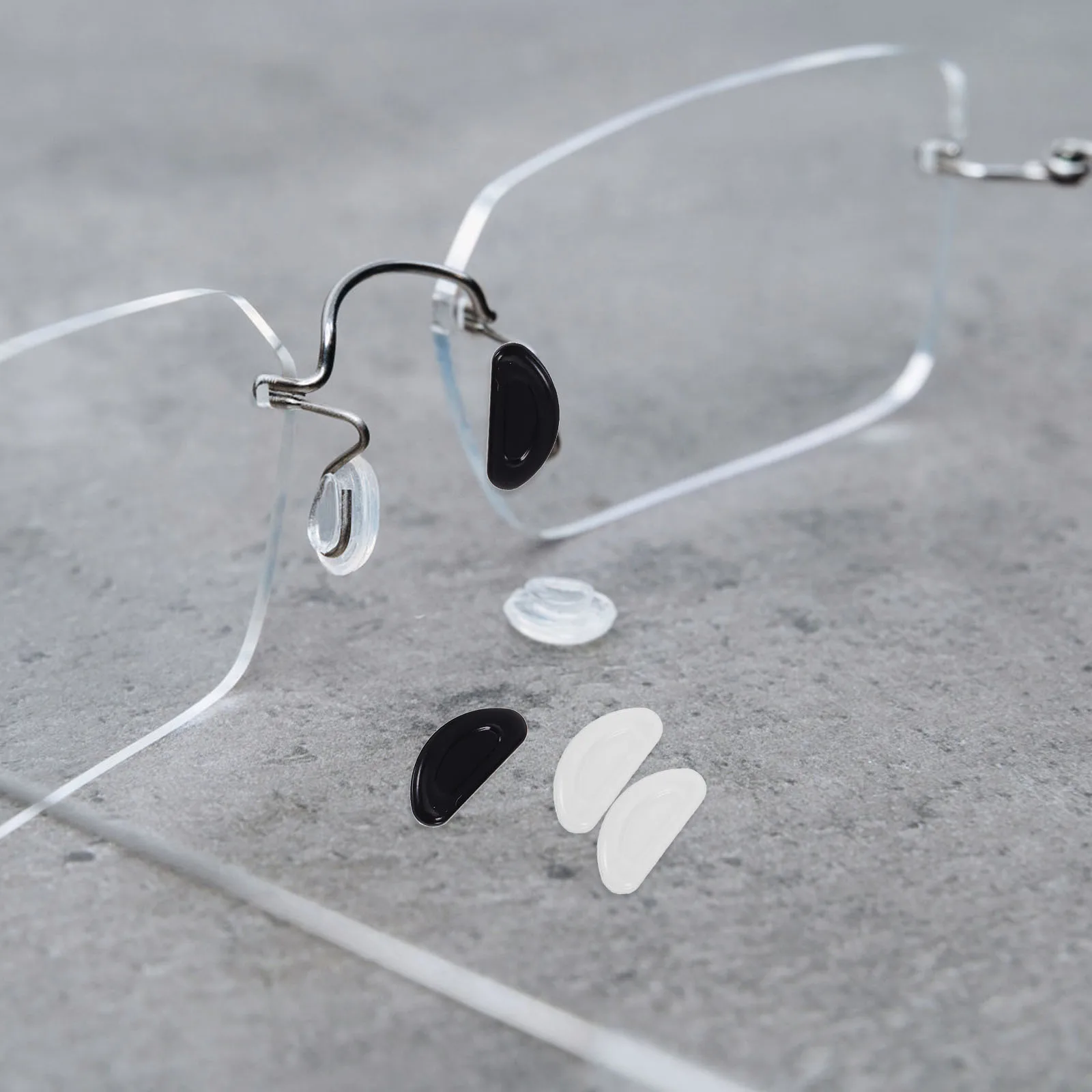 6 пар противоскользящих носовых подушечек для очков h2 мм - Фотография_4