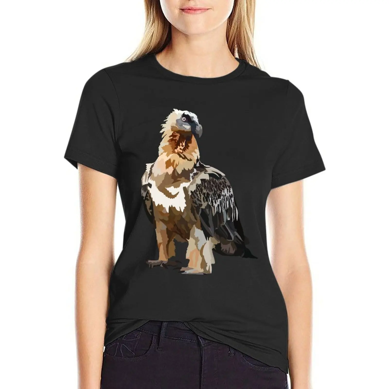 Футболка b is for bearded vulture
