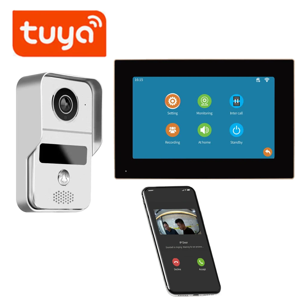 Wi-fi tuya smart app 7-дюймовый