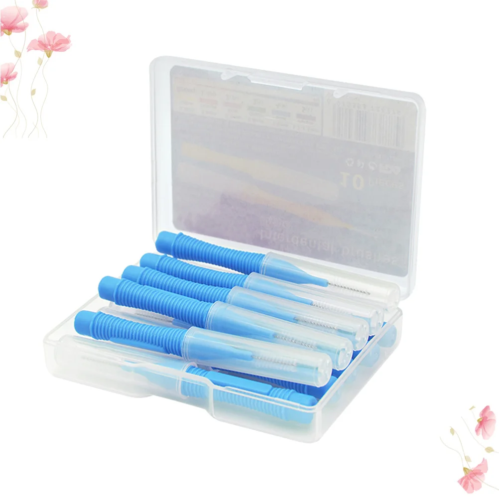 Межзубные щетки, 1 комплект, портативный