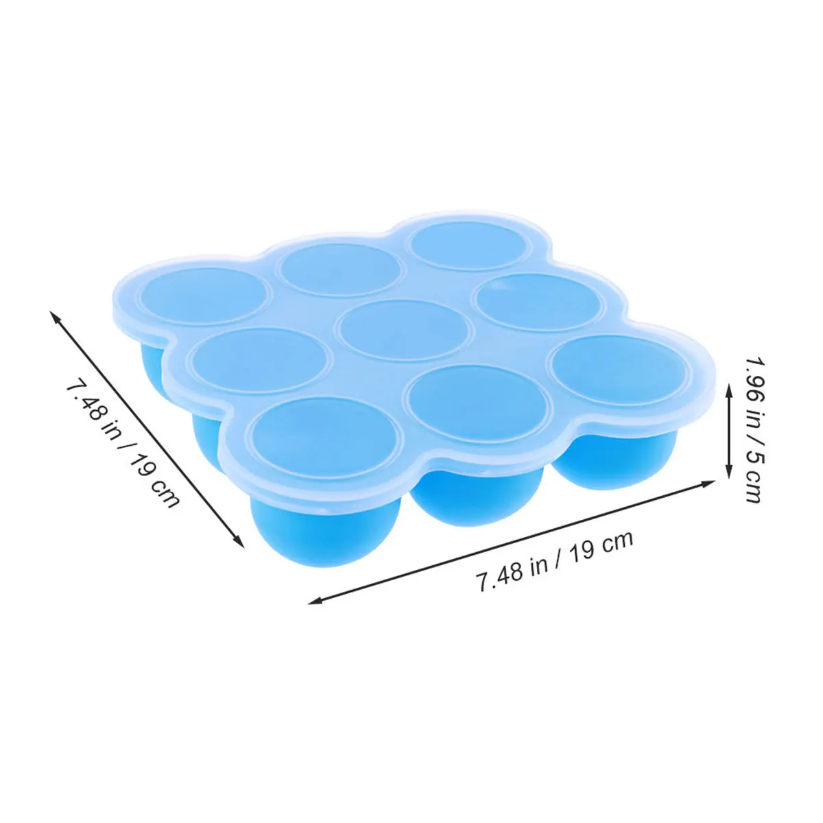 9-секционный лоток для морозильной камеры для детского питания - Фотография_2