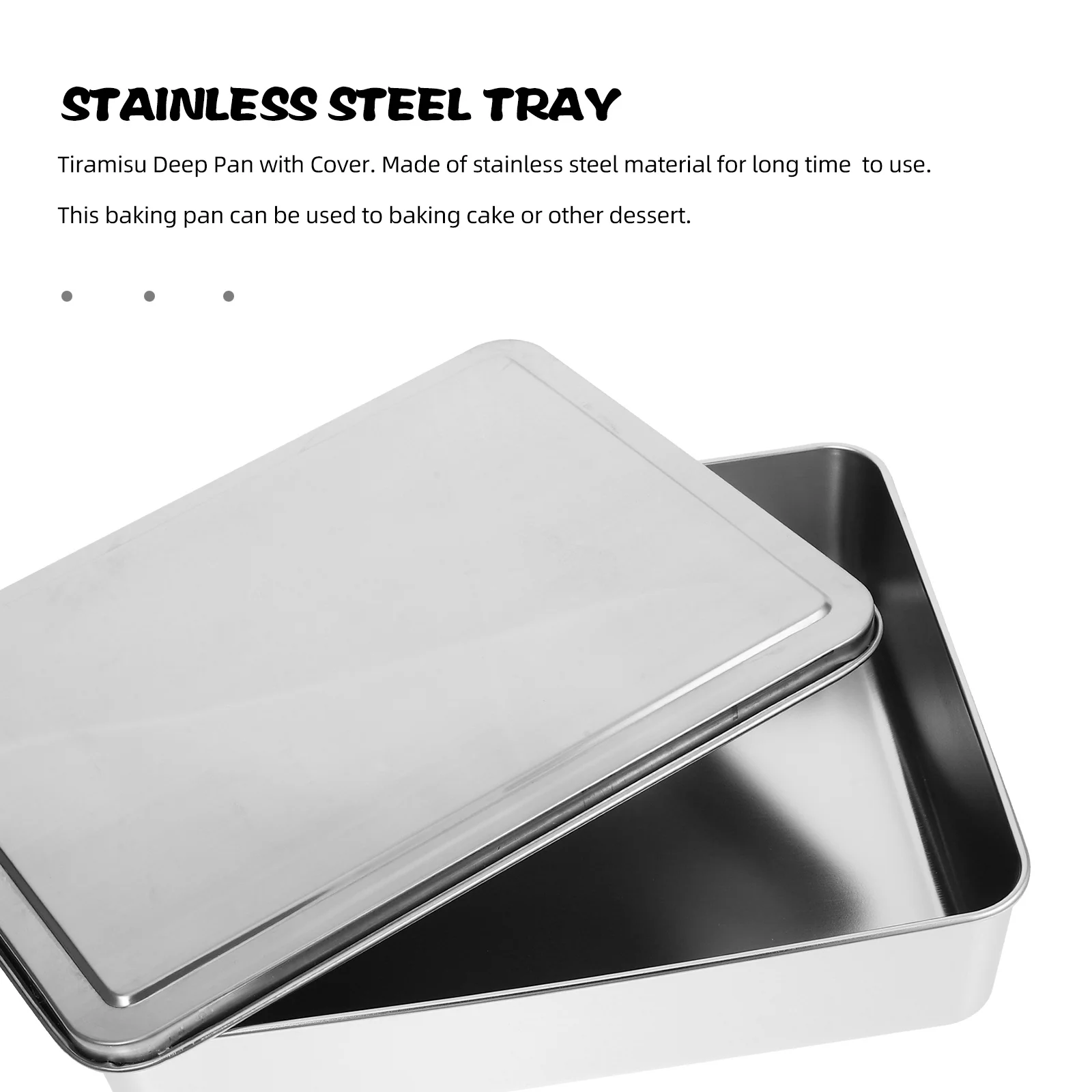 Форма для торта tiramisu из нержавеющей стали - Фотография_4