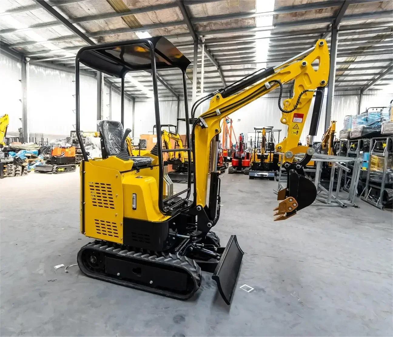 1,6-тонный мини-экскаватор epa/kubota
