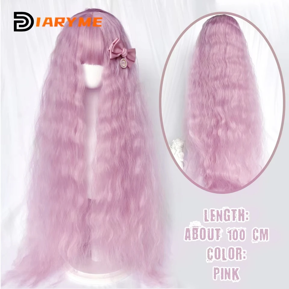 Парики для косплея на хэллоуин с челкой - Фотография_5