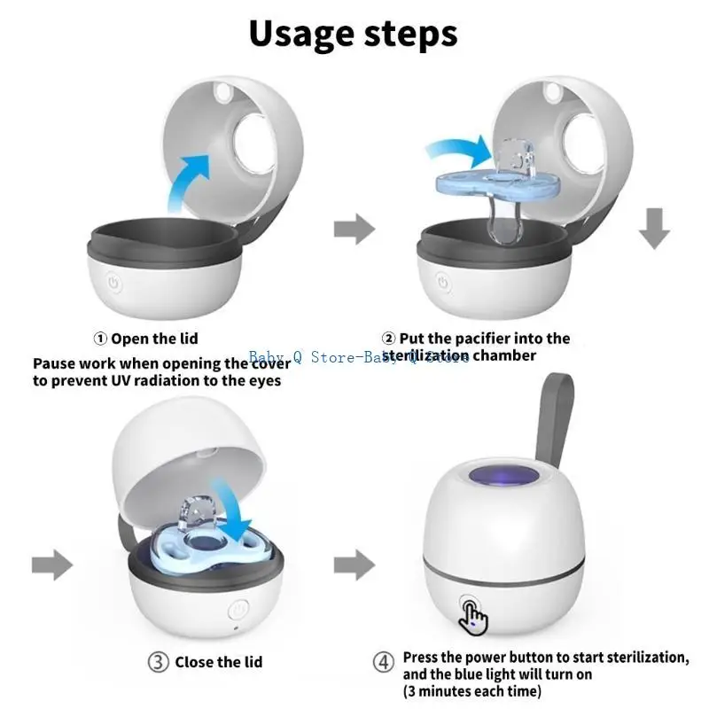 X5xe compact baby pacifier sto - Фотография_5