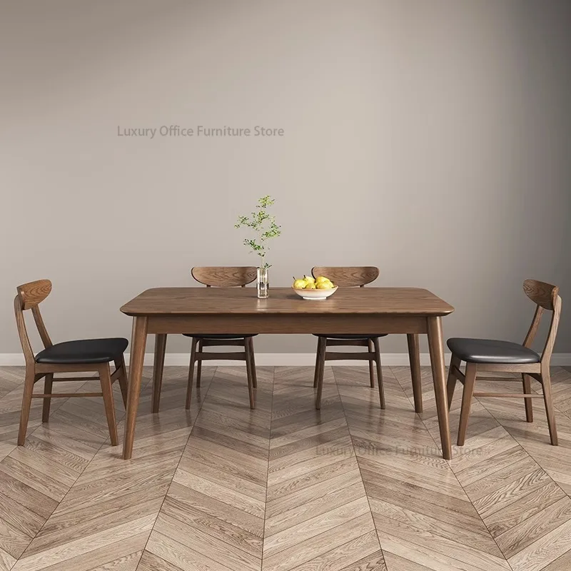 Скандинавские современные стулья для кафе из массива дерева - Фотография_3