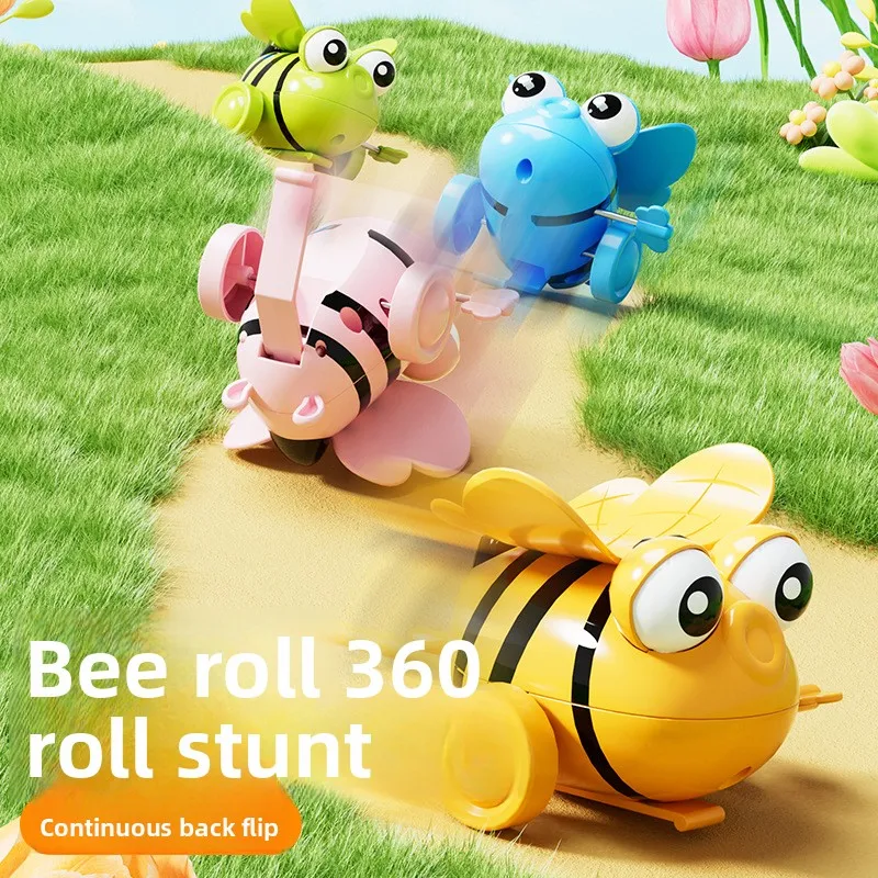 Детская игрушка-пчелка с заводным механизмом - Фотография_3