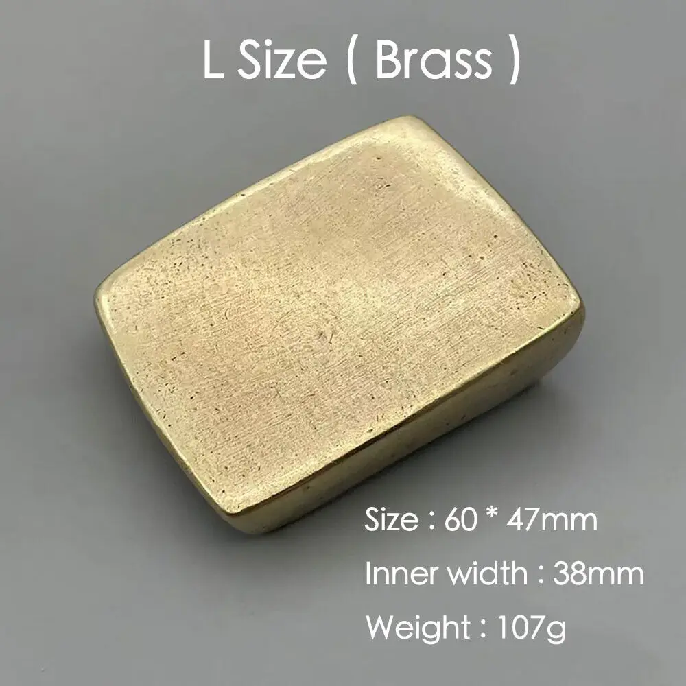 Медная пряжка для ремня в стиле ретро - Фотография_5