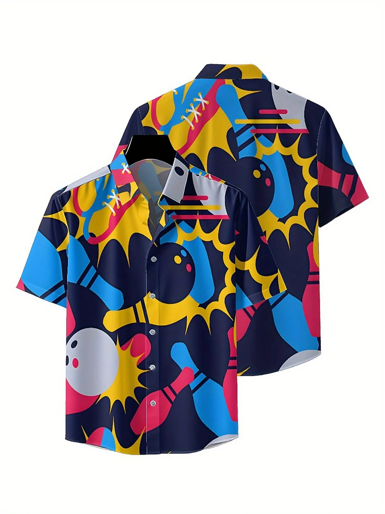 Мужские гавайские рубашки больших размеров - Фотография_5