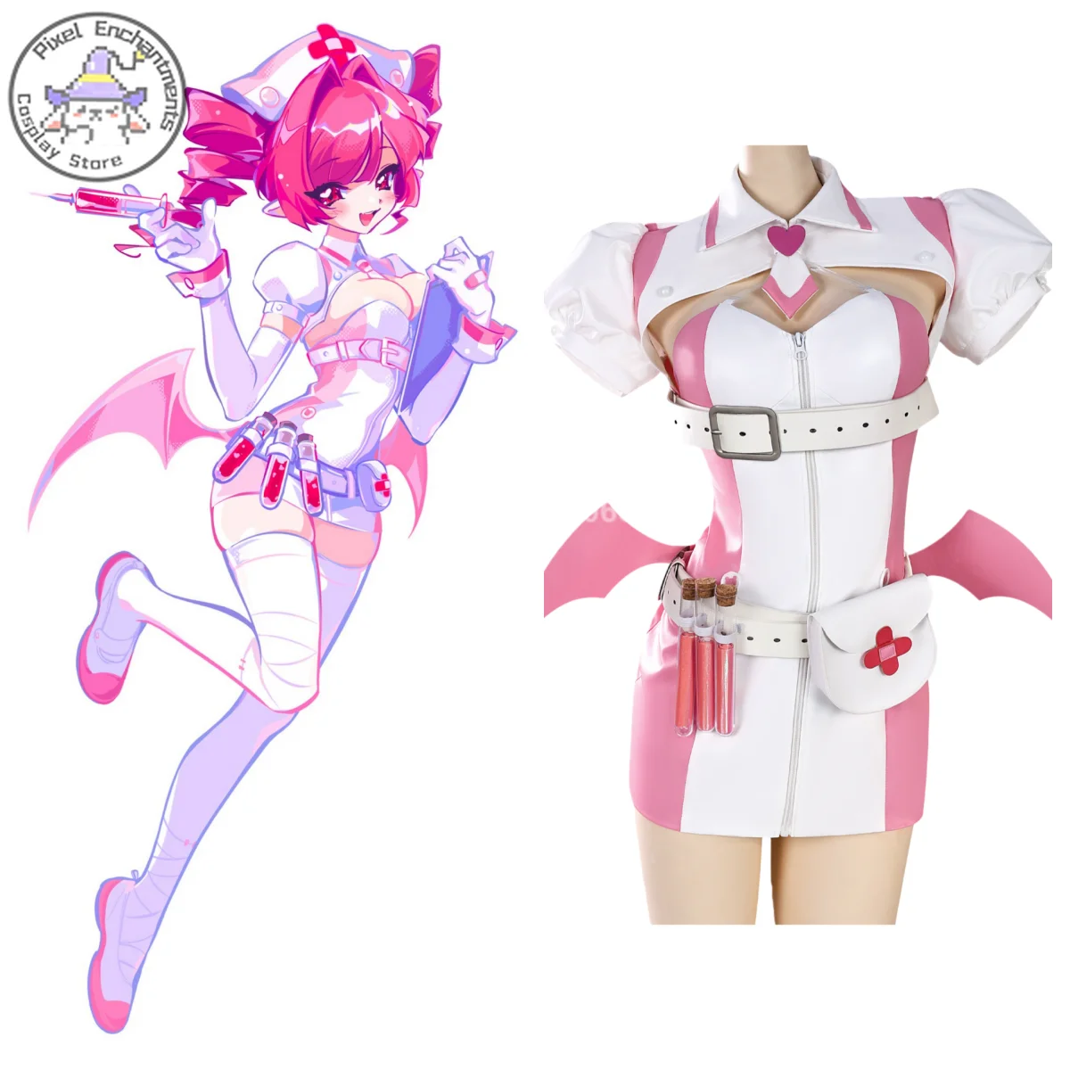 Игра косплей костюм аниме nocturne