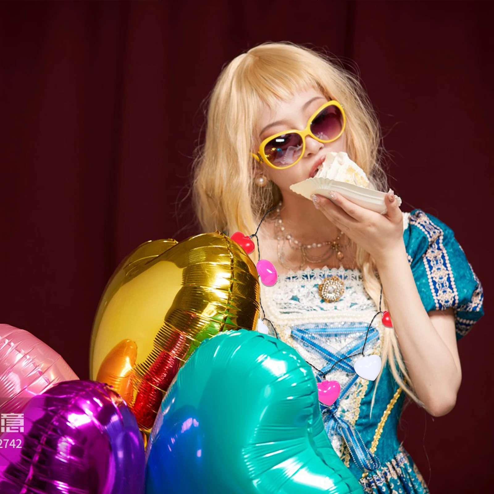 Светящееся ожерелье на день святого валентина - Фотография_4