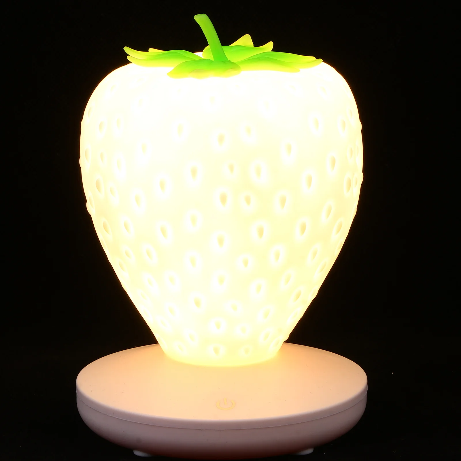 Ночник в форме клубники с сенсорным управлением - Фотография_4