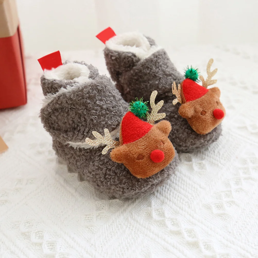 1 пара серых детских прогулочных туфель - Фотография_3