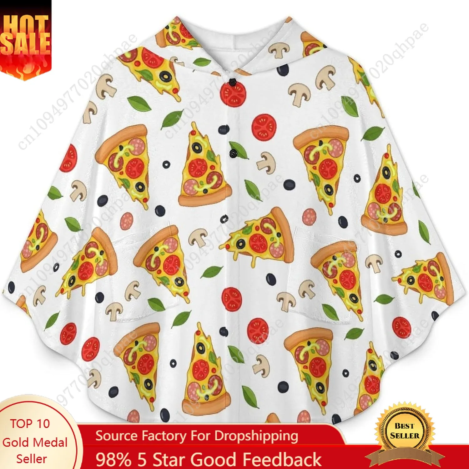 Уютный фланелевой свитер-одеяло