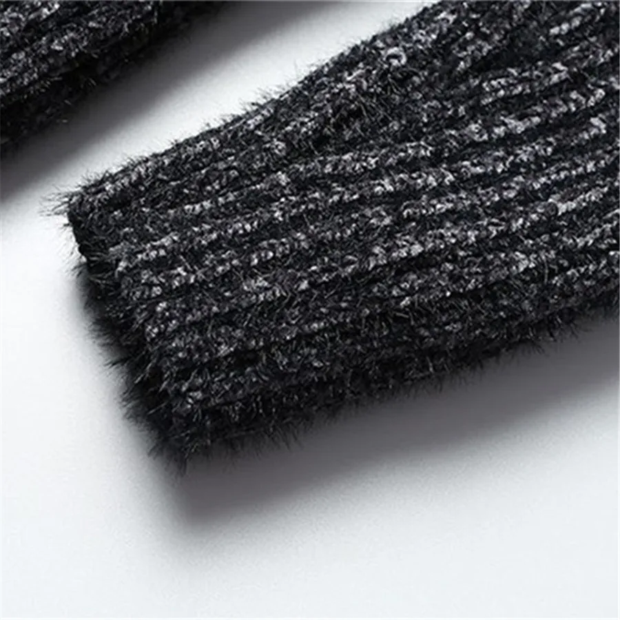 Новый мужской толстый теплый свитер - Фотография_5