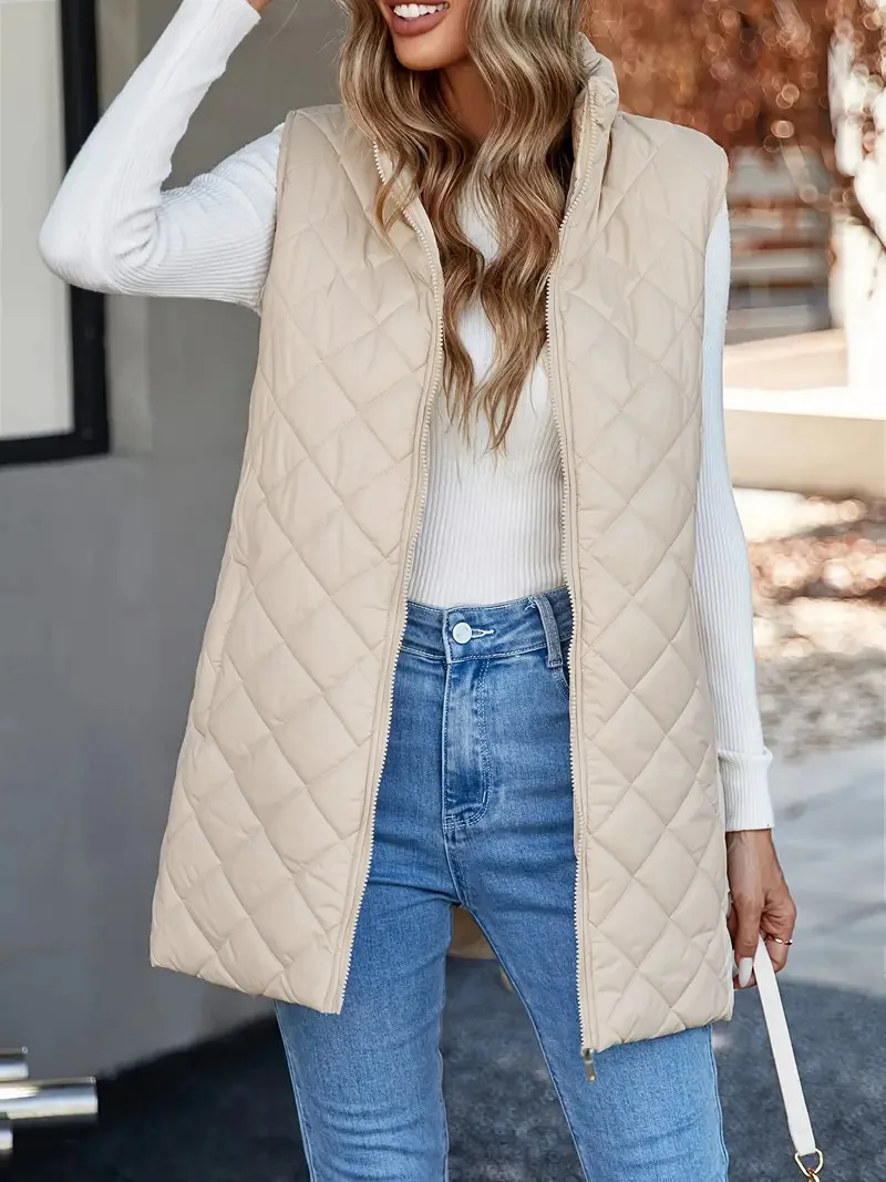 Женские жилеты, парка без рукавов - Фотография_6