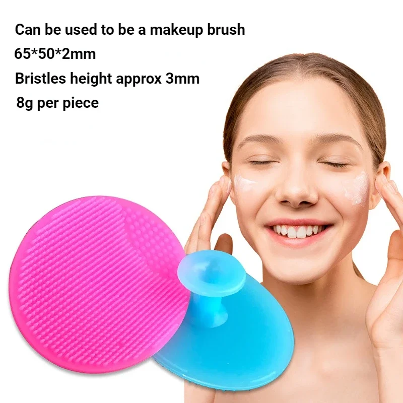 Мягкая силиконовая щетка для ванны для новорожденных - Фотография_3