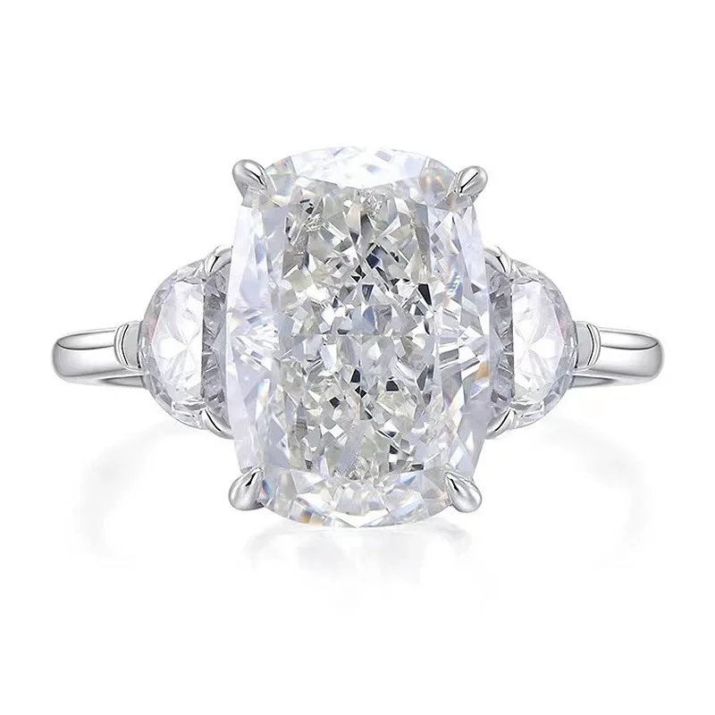 Кольцо с высокоуглеродистым бриллиантом 5 карат - Фотография_6