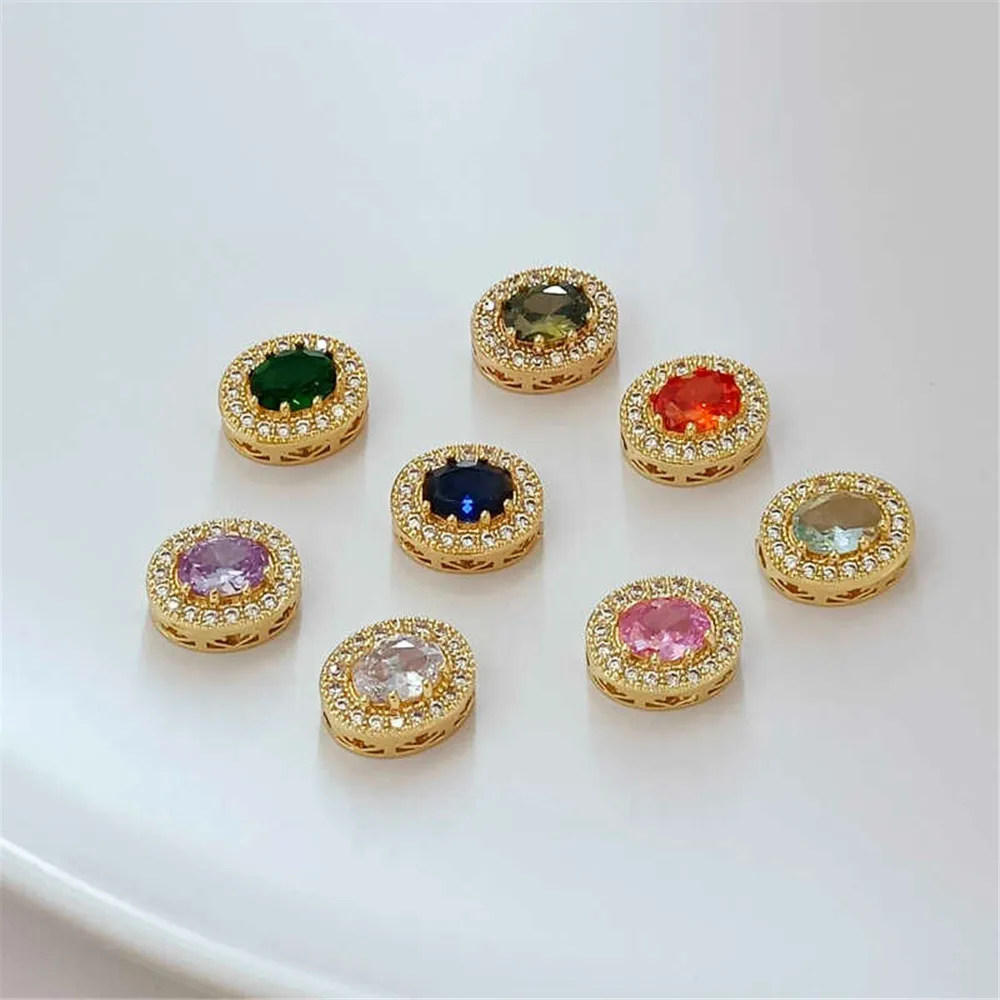 Позолоченные 14 к микроинкрустированные - Фотография_3