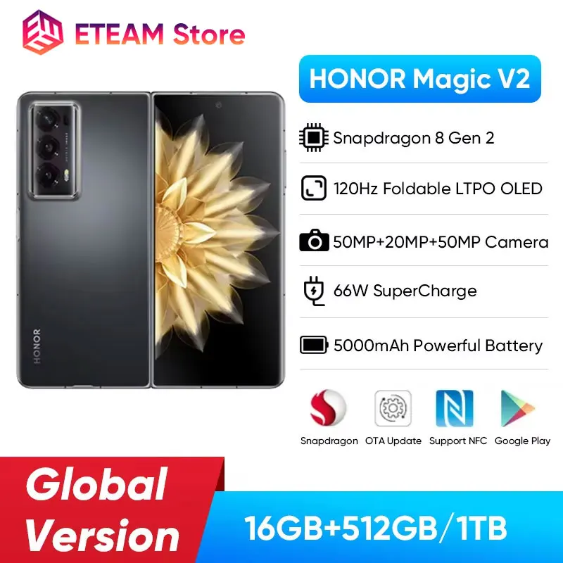 Глобальная версия смартфона honor magic v2 7