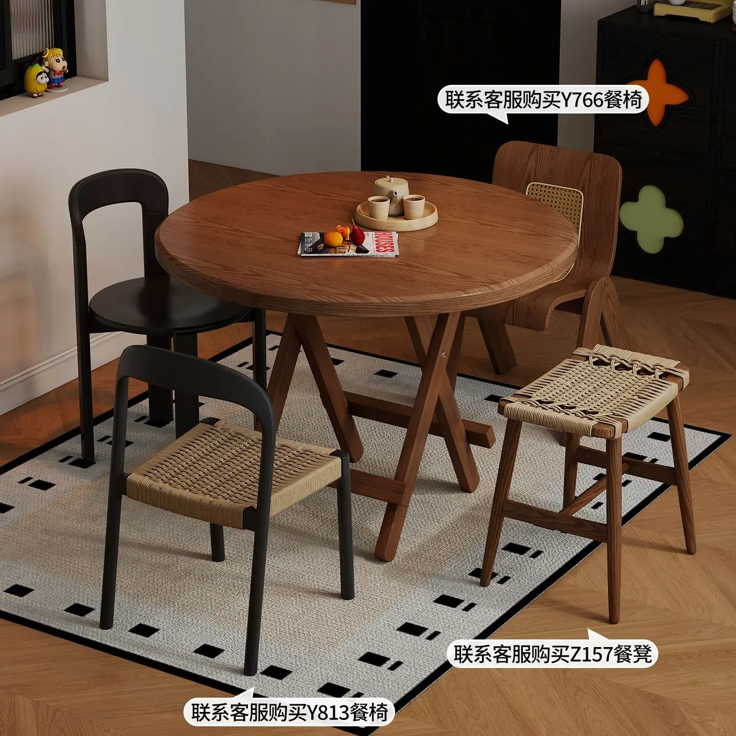 Складной бытовой обеденный стол - Фотография_6