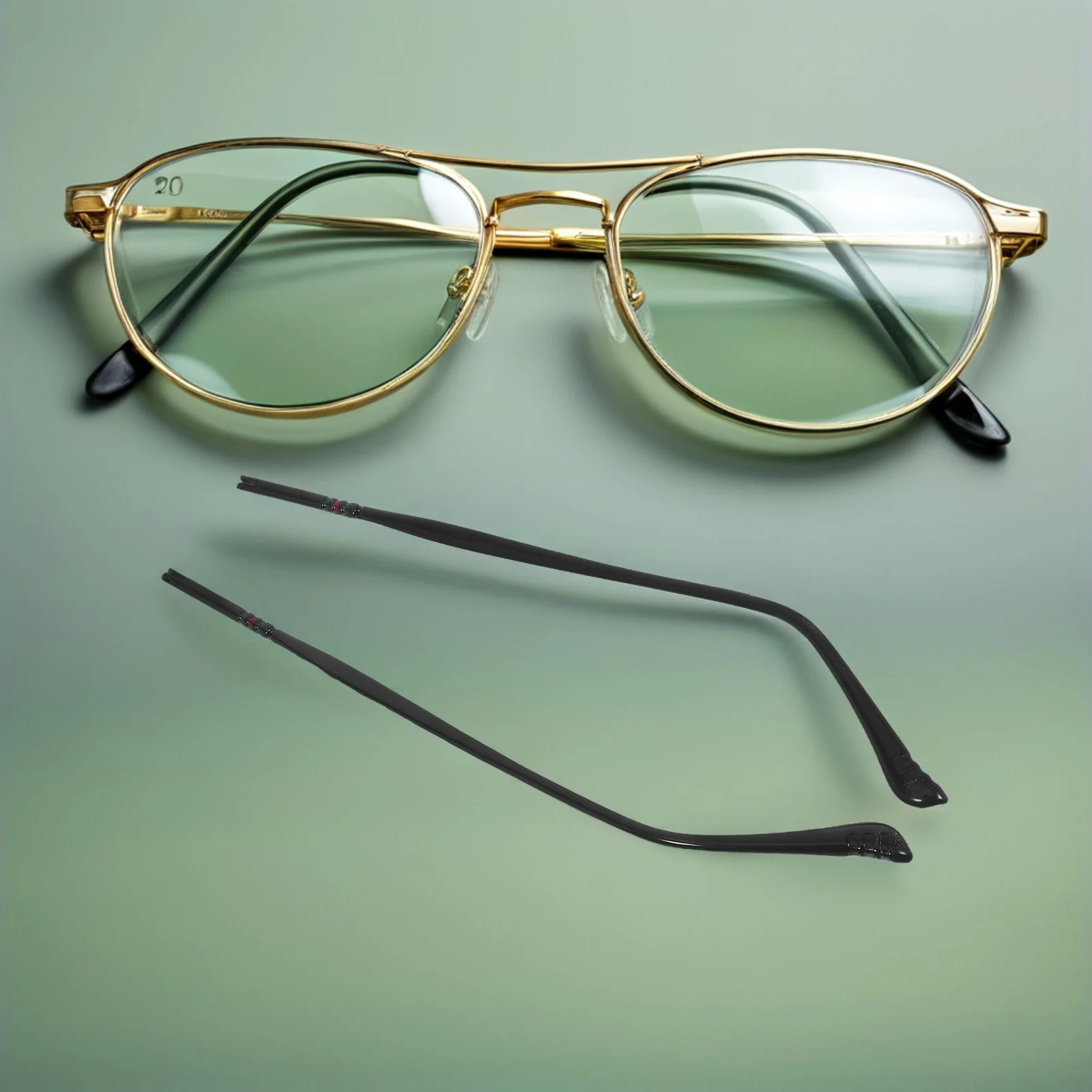 1 пара металлических сменных дужок для очков - Фотография_6