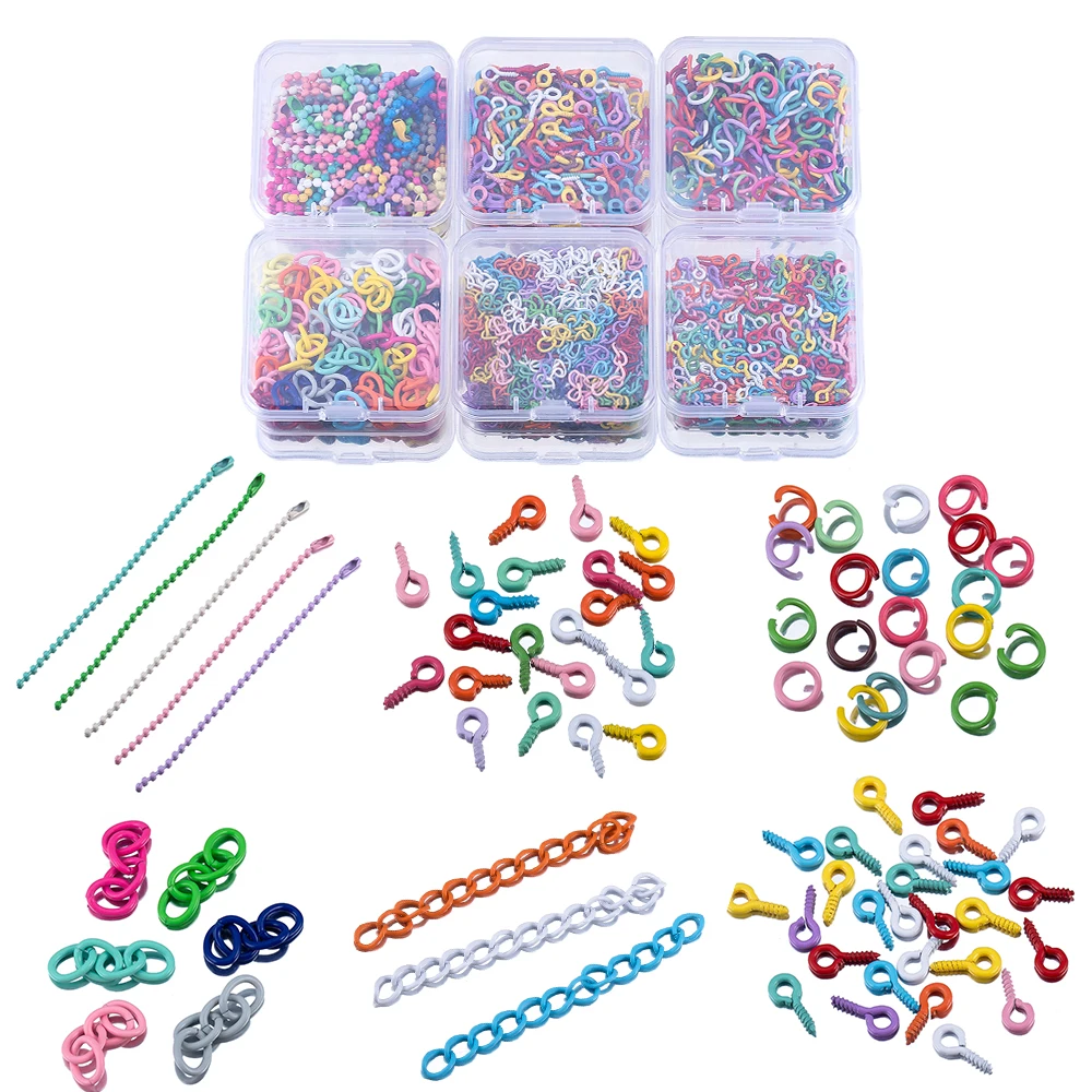 1 коробка diy брелок для ключей