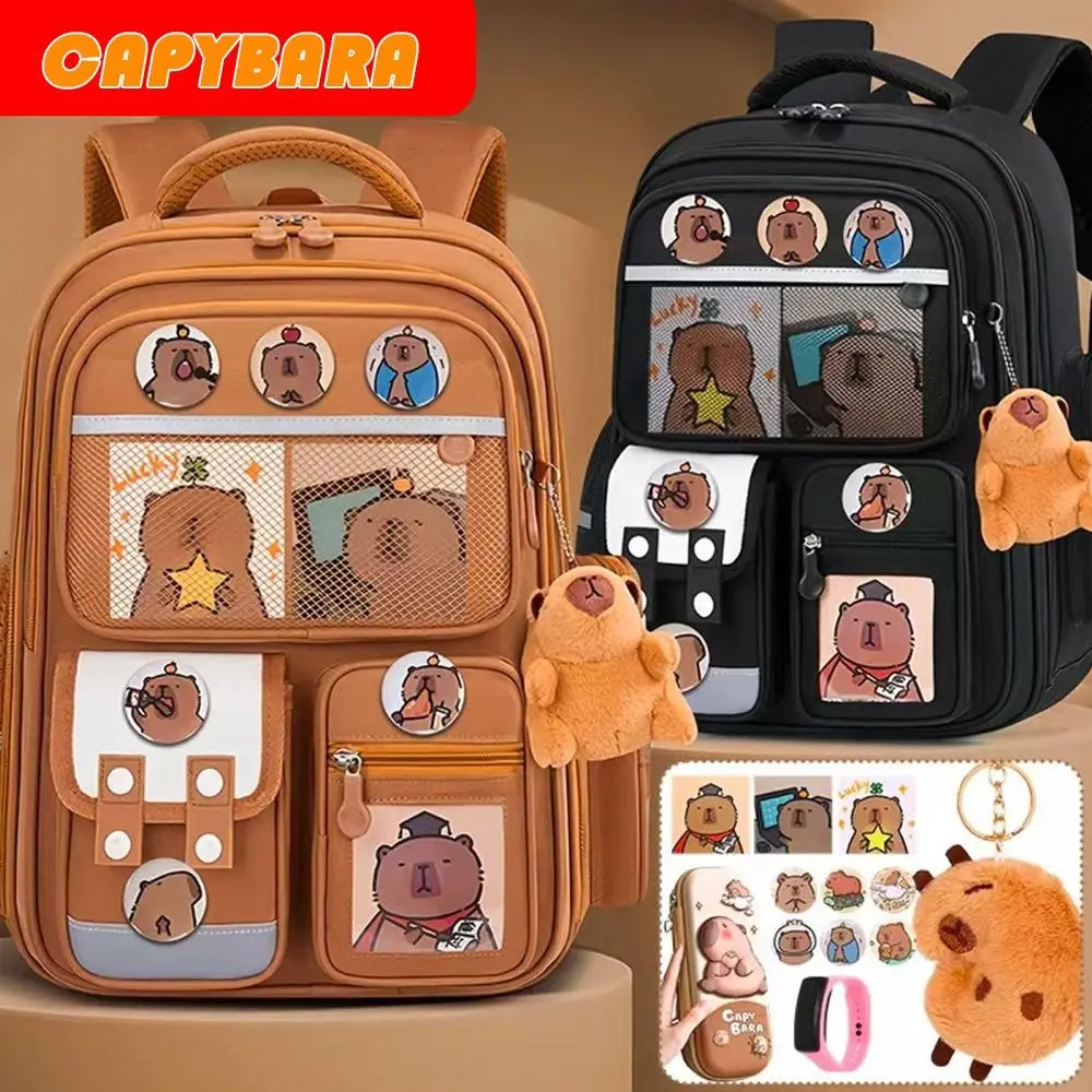 Рюкзак с изображением капибары