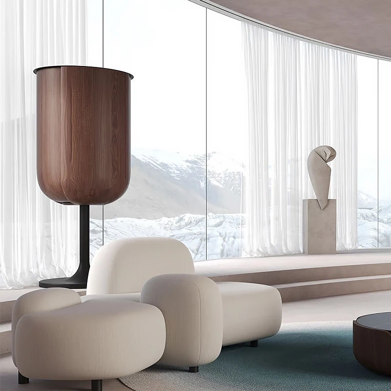 Винный шкаф с вращающейся дверью из массива дерева - Фотография_3