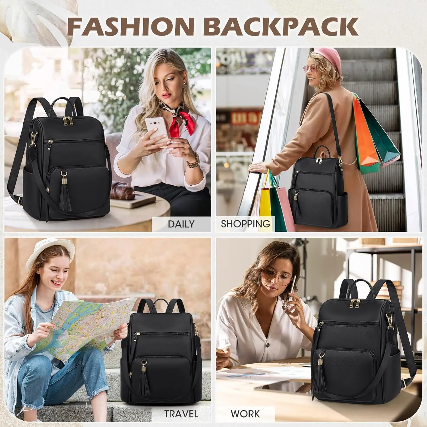 Рюкзак-кошелек для женщин - Фотография_2