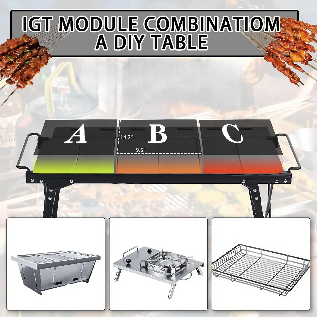 Складной и выдвижной походный стол - Фотография_3